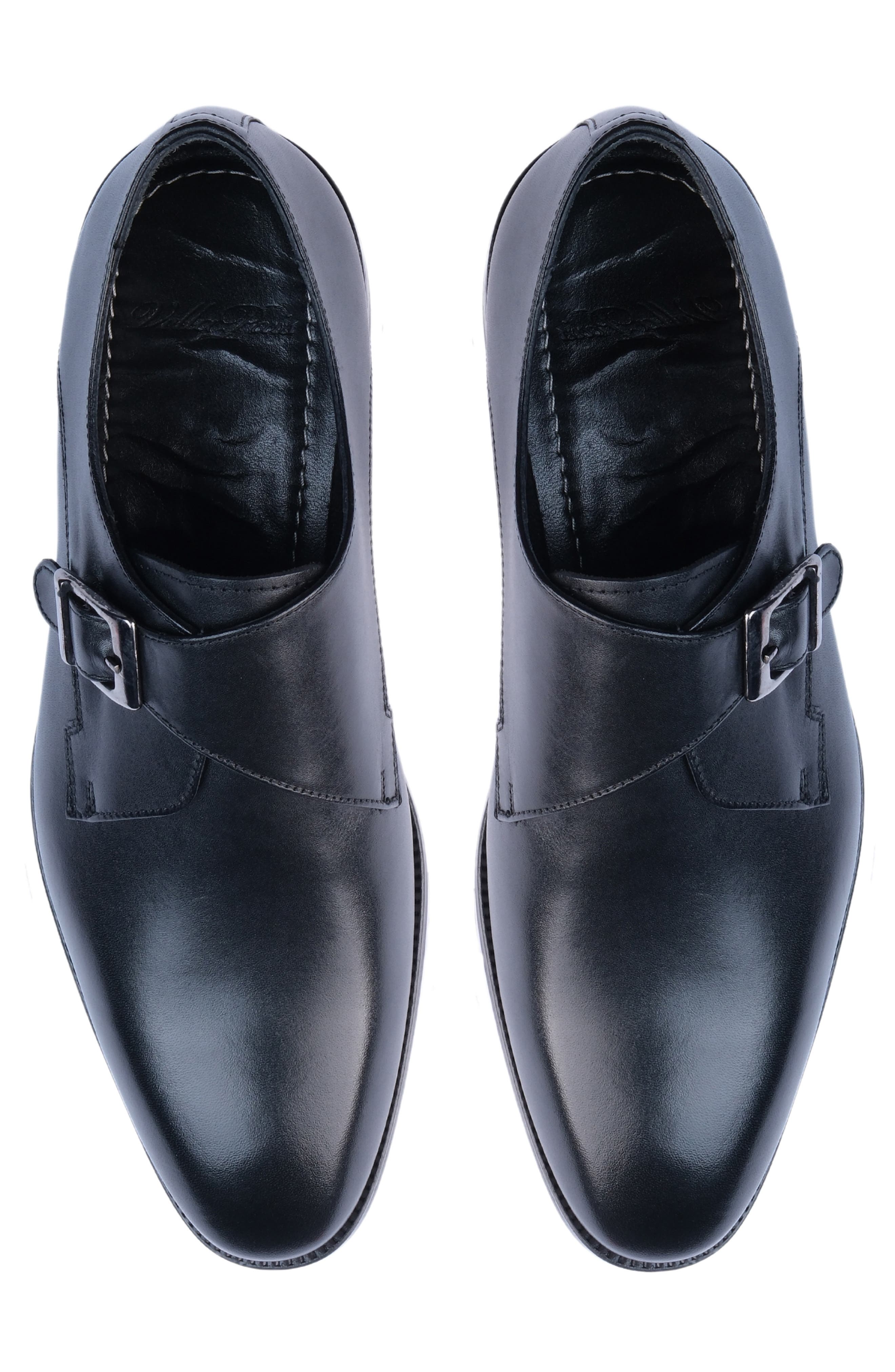 VELLAPAIS Kyrenia Monk Strap Loafer, Alternate, color, Black