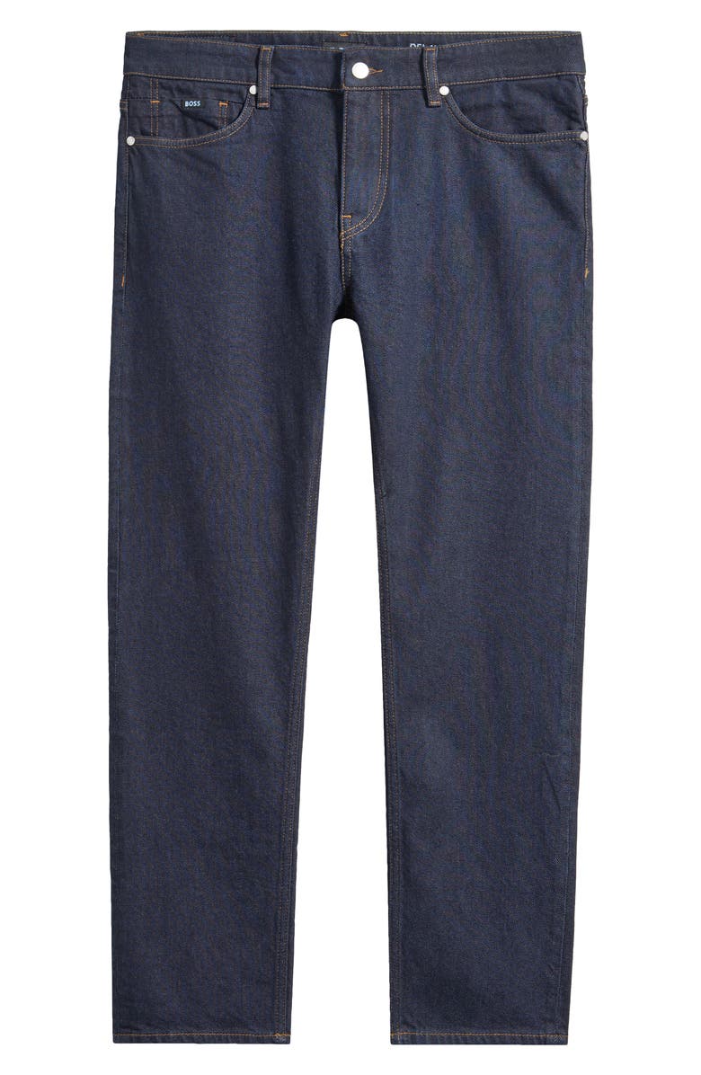 BOSS Ogden Straight Leg Jeans, Alternate, color, Navy