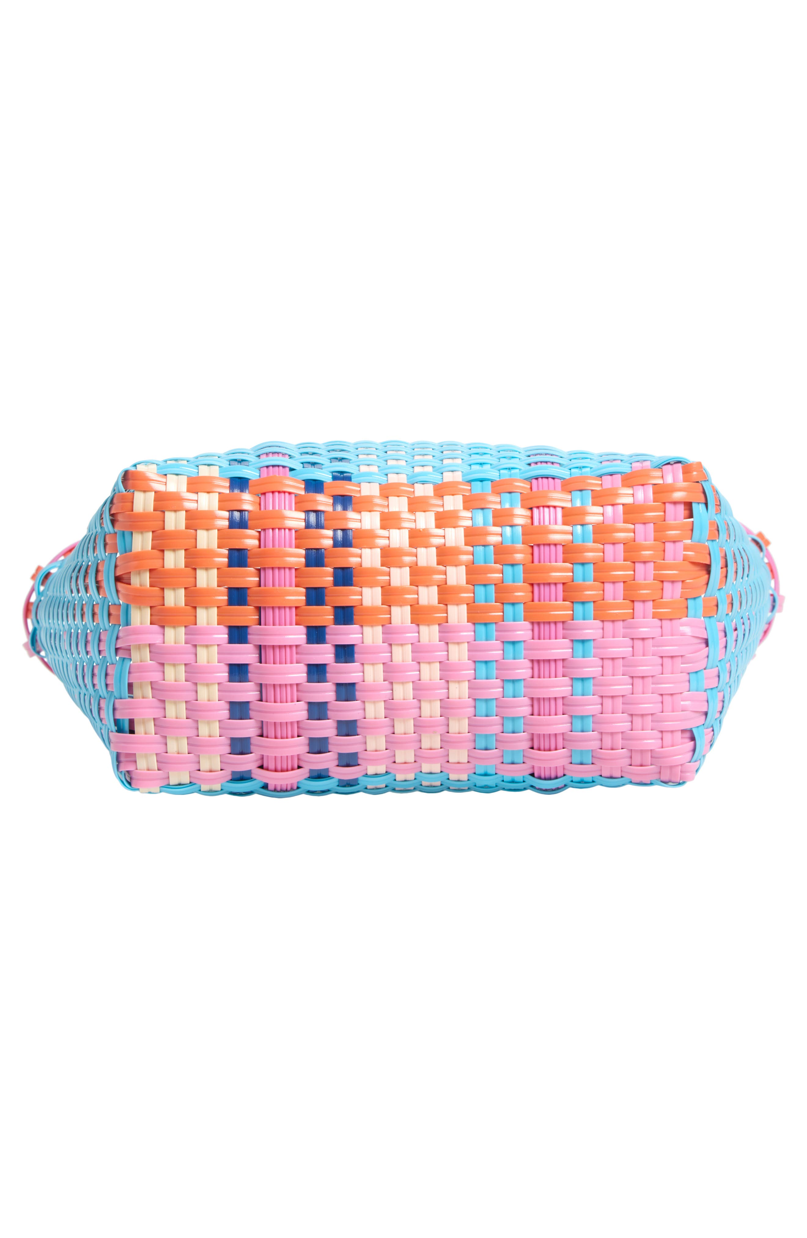 Ruby & Ry Kids' Basket Weave Tote Bag, Alternate, color, Multi