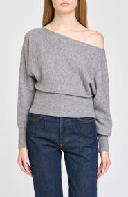 WAYF Annelisa Boatneck Sweater
