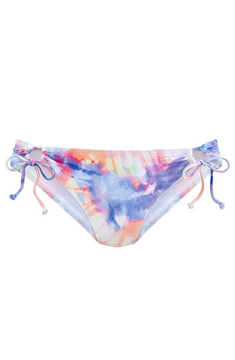 LASCANA Women'soop Classic Bikini Bottom, Alternate, color, Blue Multi
