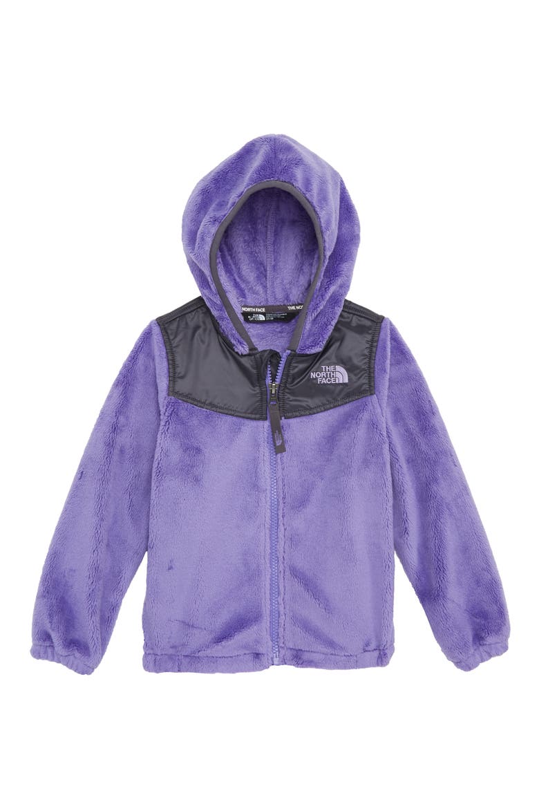 Oso Zip Fleece Hoodie, Main, color, DAHLIA PURPLE