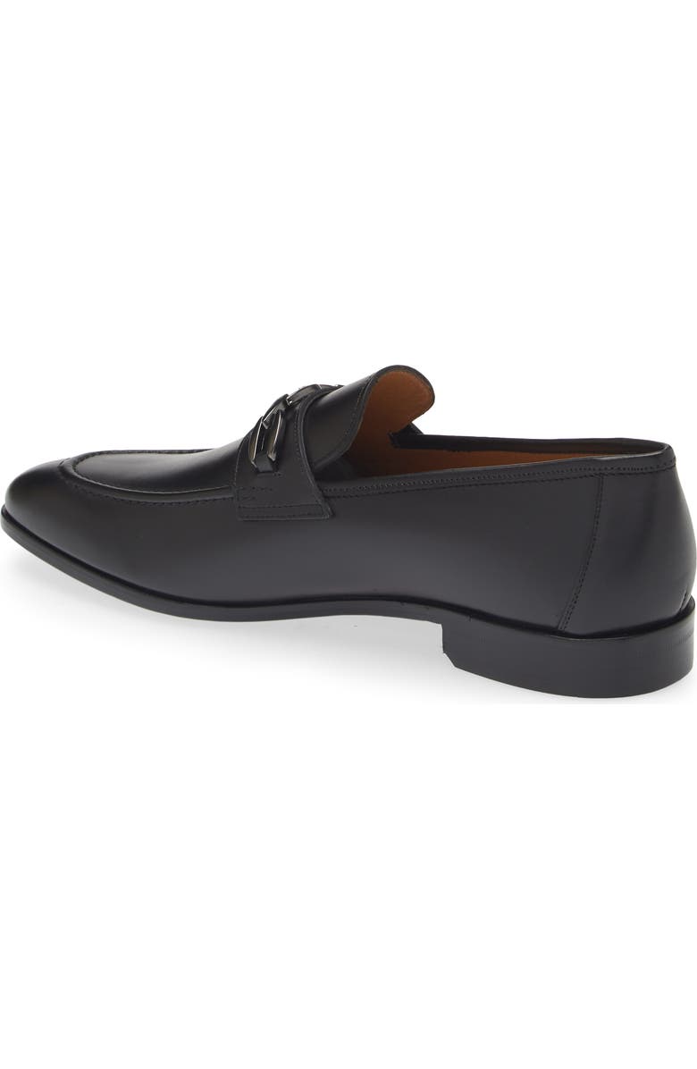 Mezlan Bit Ornament Leather Loafer, Alternate, color,