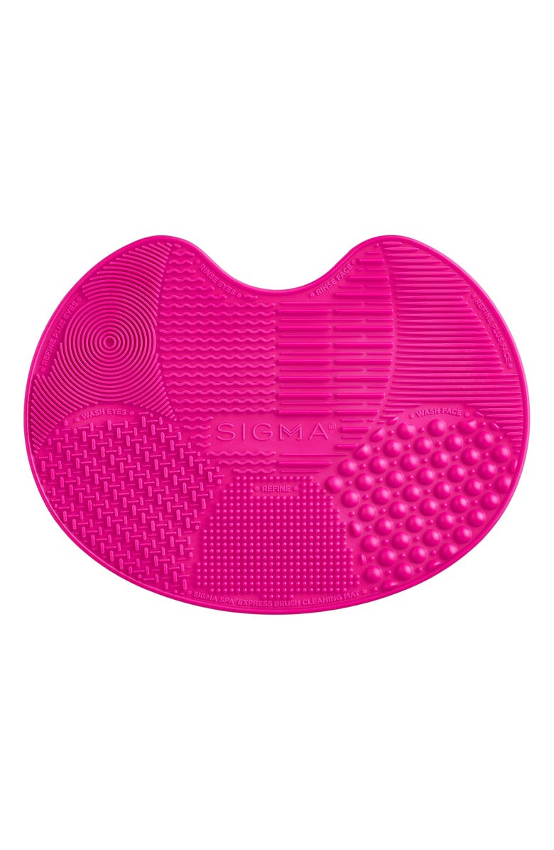 Sigma Beauty Beauty Sigma Spa<sup>®</sup> Express Brush Cleaning Mat, Main, color, Pink