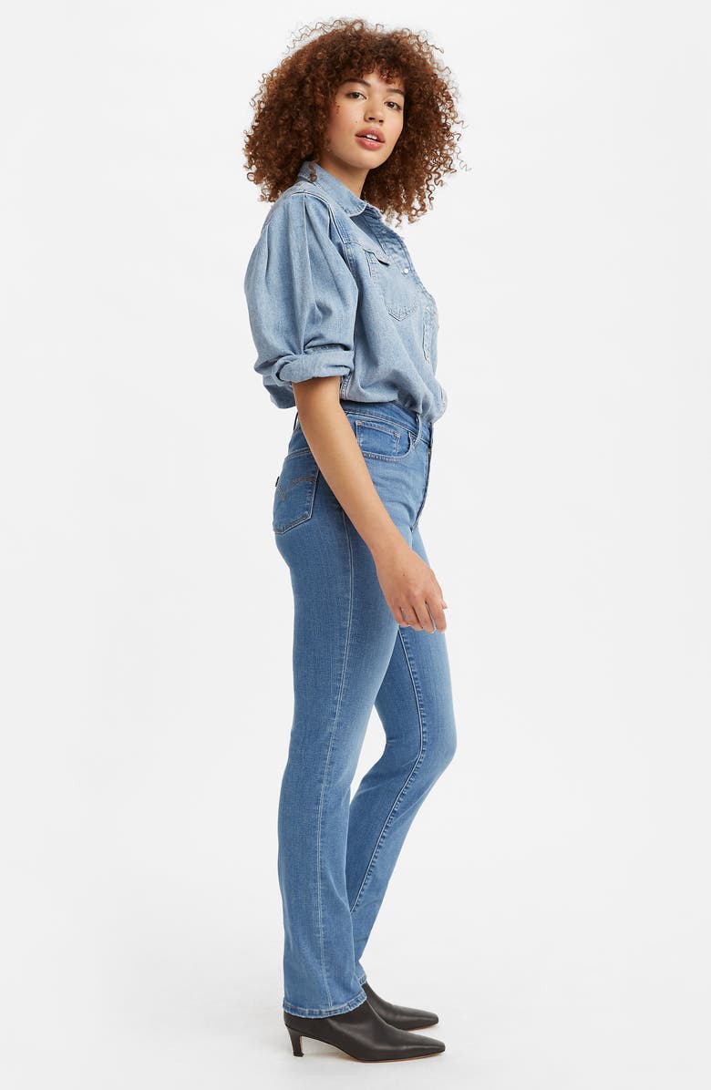 Levi's<sup>®</sup> 724<sup>™</sup> High Waist Straight Leg Jeans, Alternate, color, 