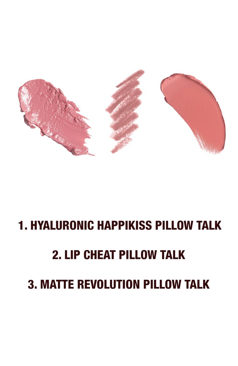 Charlotte Tilbury Pillow Talk Lip Kit $92 Value, Alternate, color,