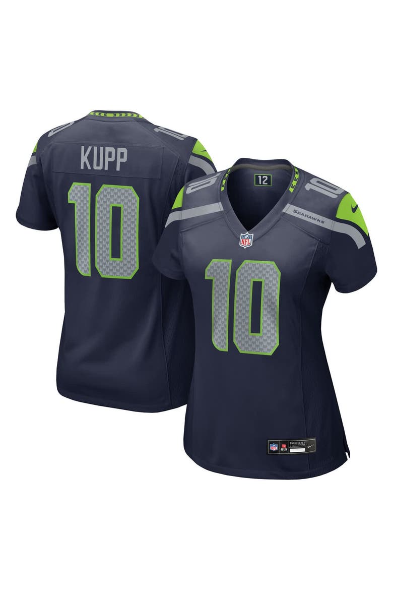 Women's Nike Cooper Kupp  College Navy Seattle Seahawks Team Game Jersey, Main, color, College Navy