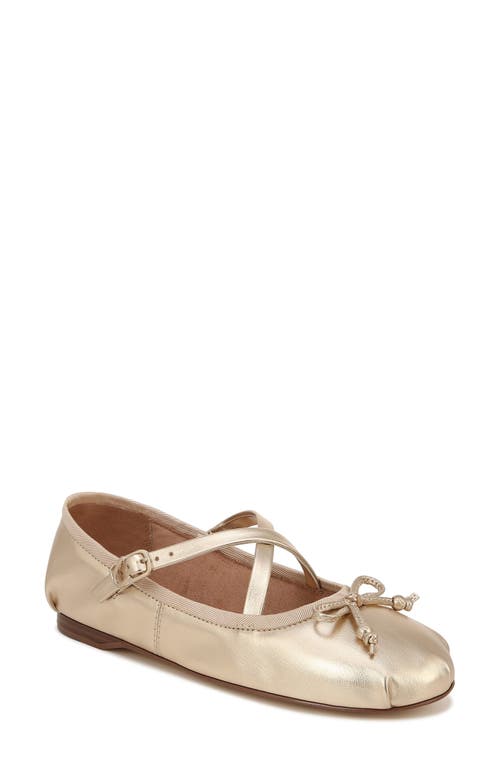 Circus Ny By Sam Edelman Zuri Ballet Flat In Gold