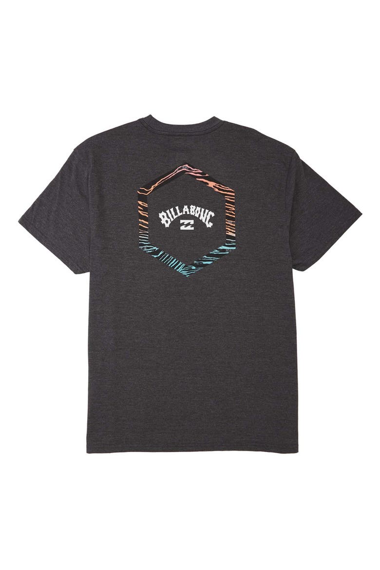Access Logo Graphic Tee, Alternate, color, BKH-BLACK HEATHER