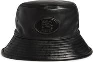 Burberry Leather Bucket Hat