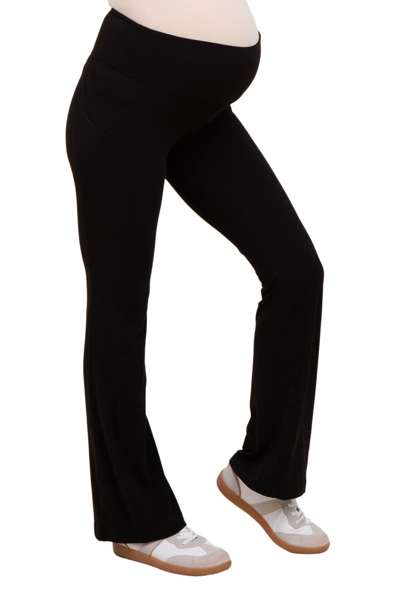 PinkBlush Active Pocket Flared Leggings, Alternate, color, 