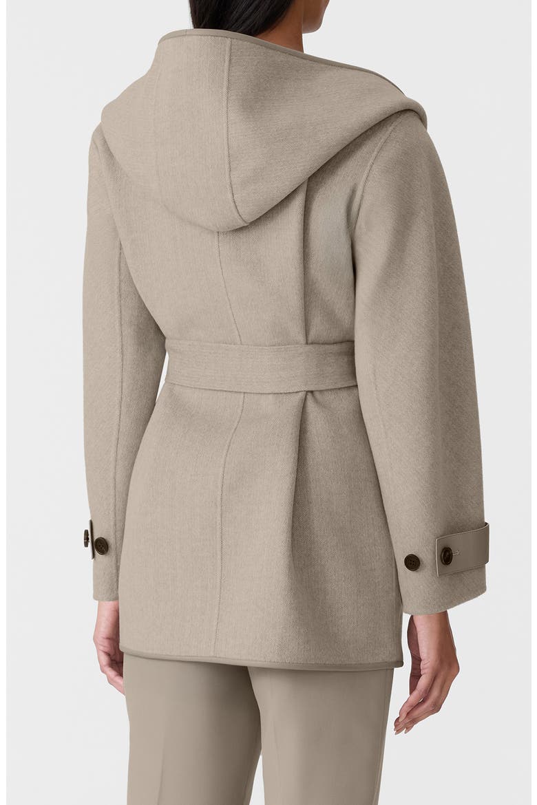 Paya Belted Herringbone Jacket, Alternate, color, TAUPE MIX-TAUPE