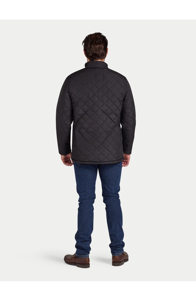 Raging Bull Long Sleeve Quilted Jacket, Alternate, color, Black