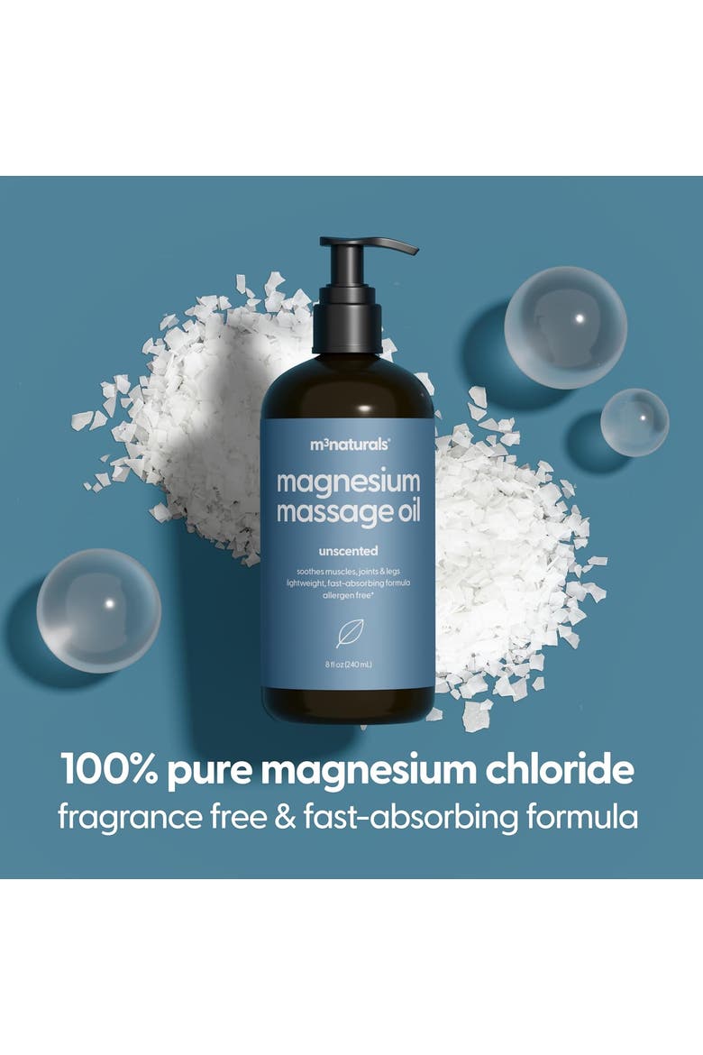 Magnesium Massage Oil, 8oz, Alternate, color, None
