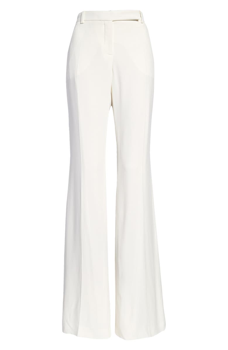 McQueen Bootcut Trousers, Main, color, Ivory