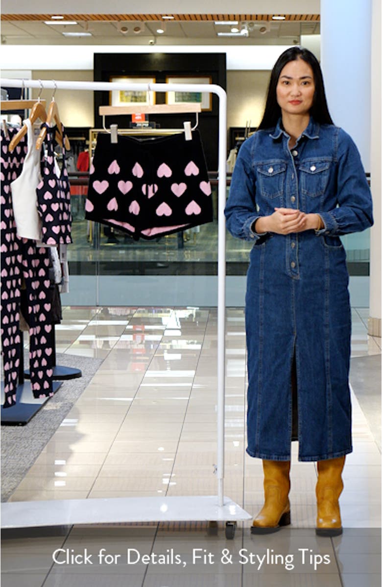 Balboa Heart Cotton Shorts, sales video thumbnail