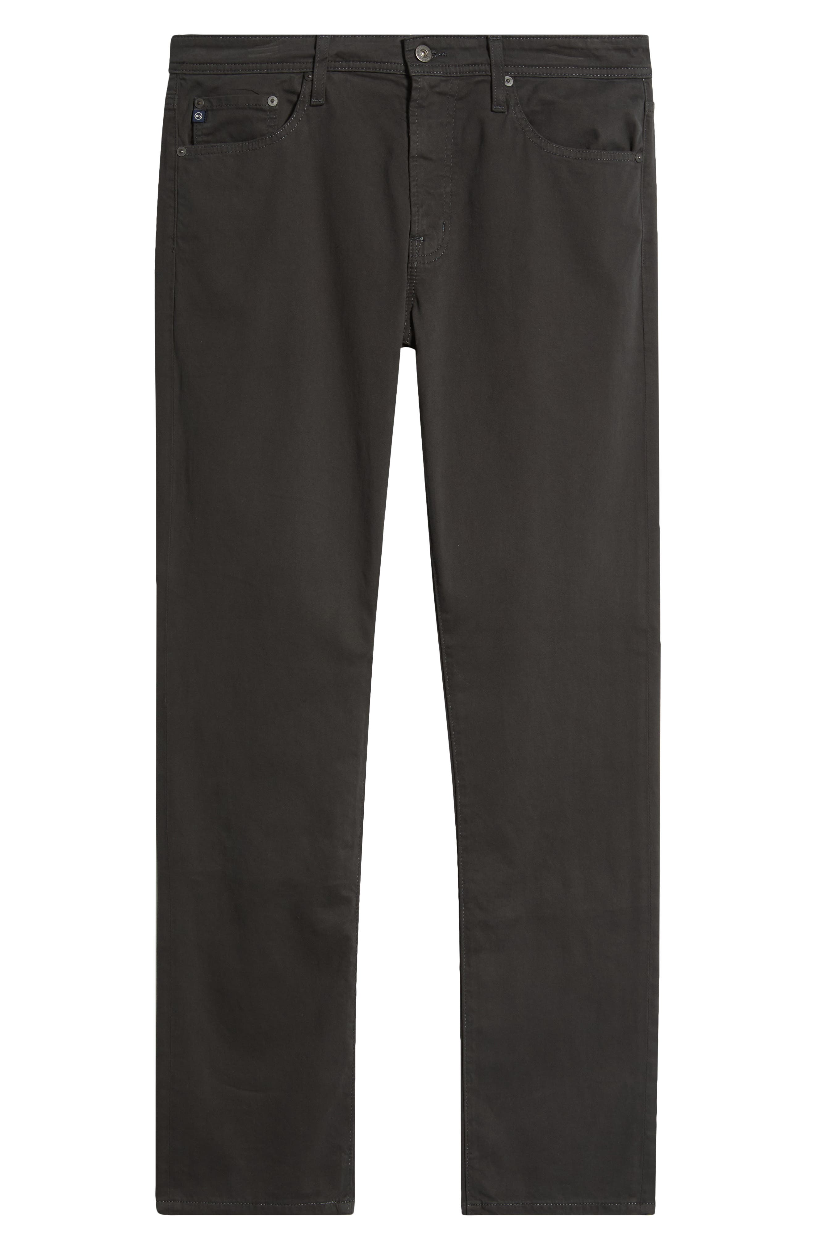 Мужские брюки AG Everett Stretch Sateen Slim Straight Pants — фото 5