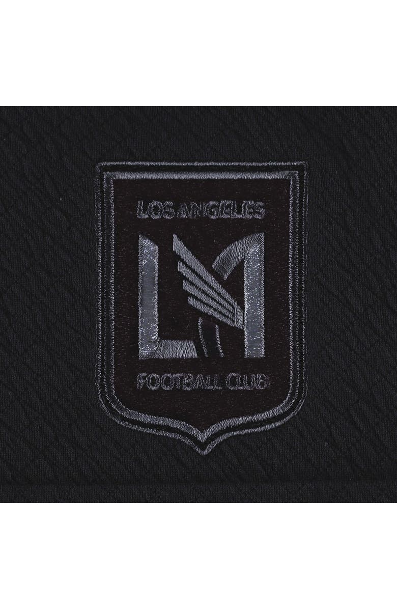 ANTIGUA Men's Antigua Black LAFC Streamer Diamond Button-Up Shacket, Alternate, color, Black