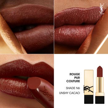 Yves Saint Laurent Rouge Pur Couture Caring Satin Lipstick with