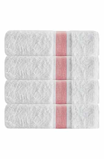 DePera Unique 4-Piece Turkish Cotton Bath Towels