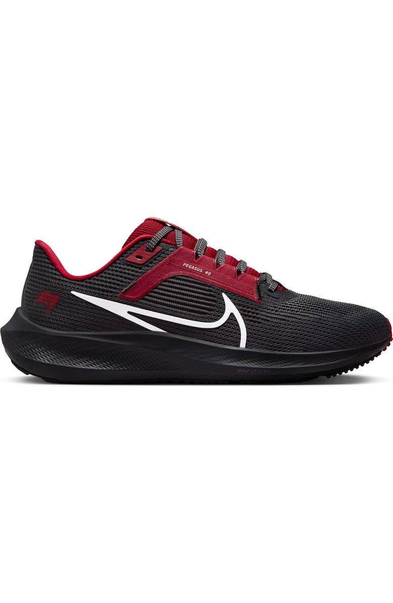 Nike Unisex Nike Anthracite Tampa Bay Buccaneers Zoom Pegasus 40 Running Shoe, Main, color,