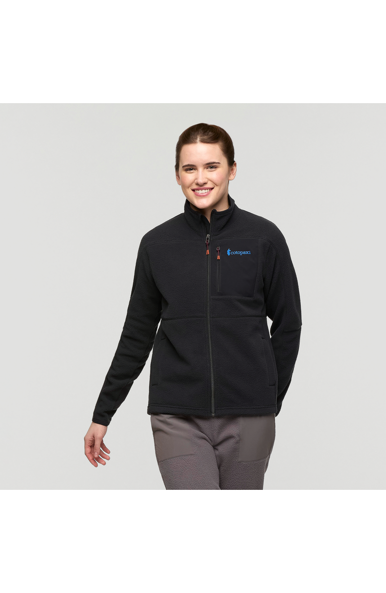 Cotopaxi Abrazo Fleece Full-Zip Jacket - Women's, Main, color, Cotopaxi Black
