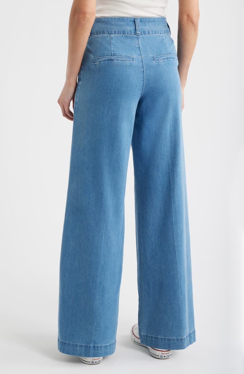 1822 Denim Wide Leg Trouser Jeans, Alternate, color,