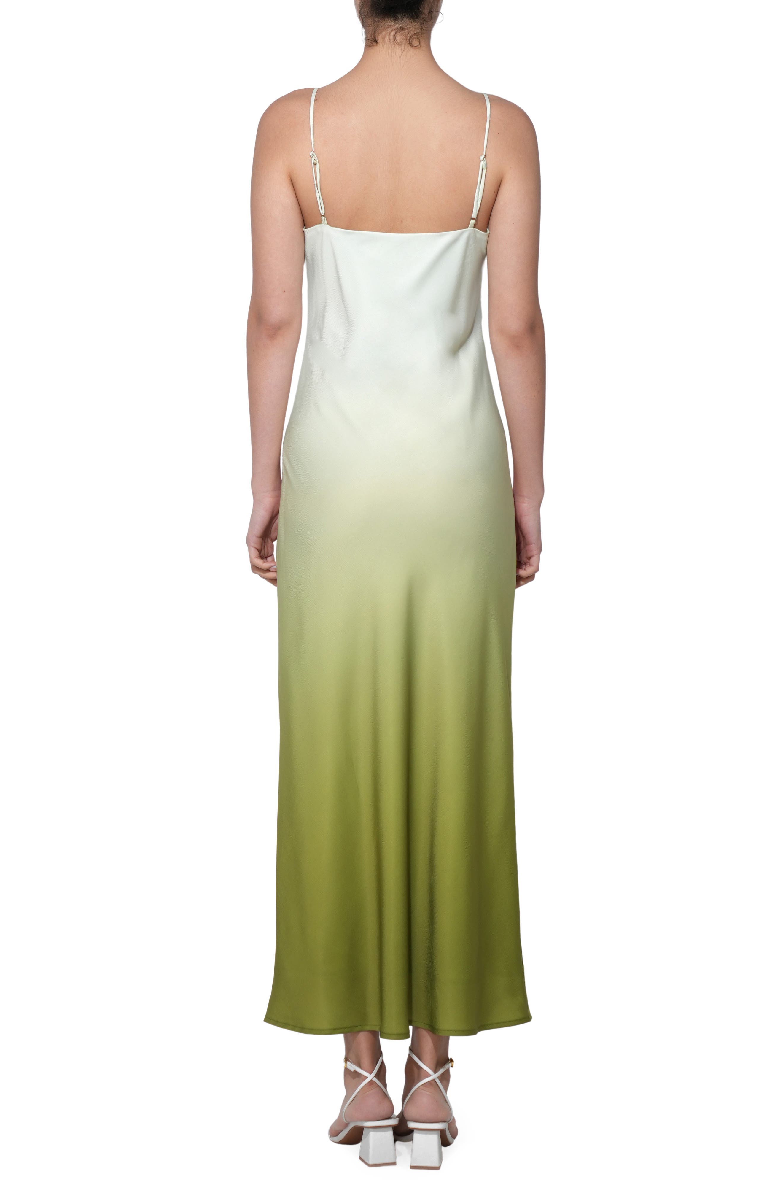 Cecilia Gradient Floral Print Slipdress - image 2