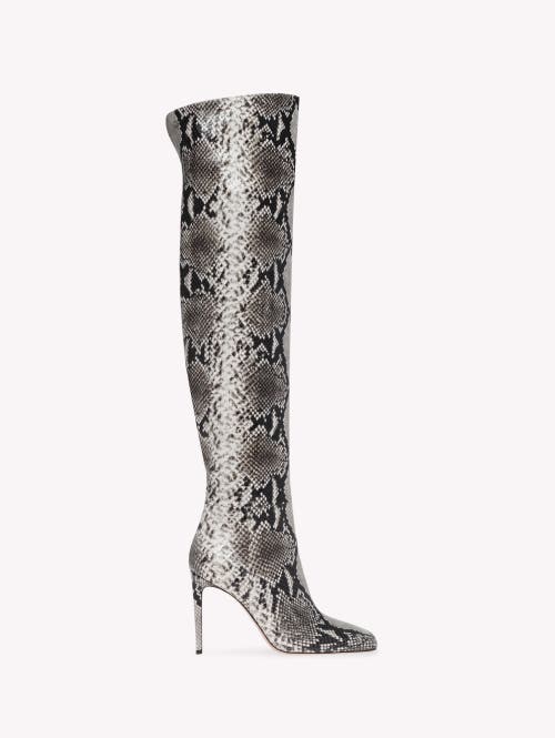 Gianvito Rossi 85mm Christina Boots In Grey