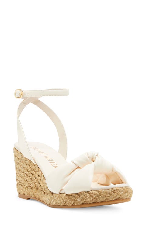 Playa Espadrille Knot Wedge Sandal