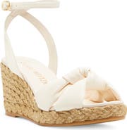 Stuart Weitzman Playa Espadrille Knot Wedge Sandal
