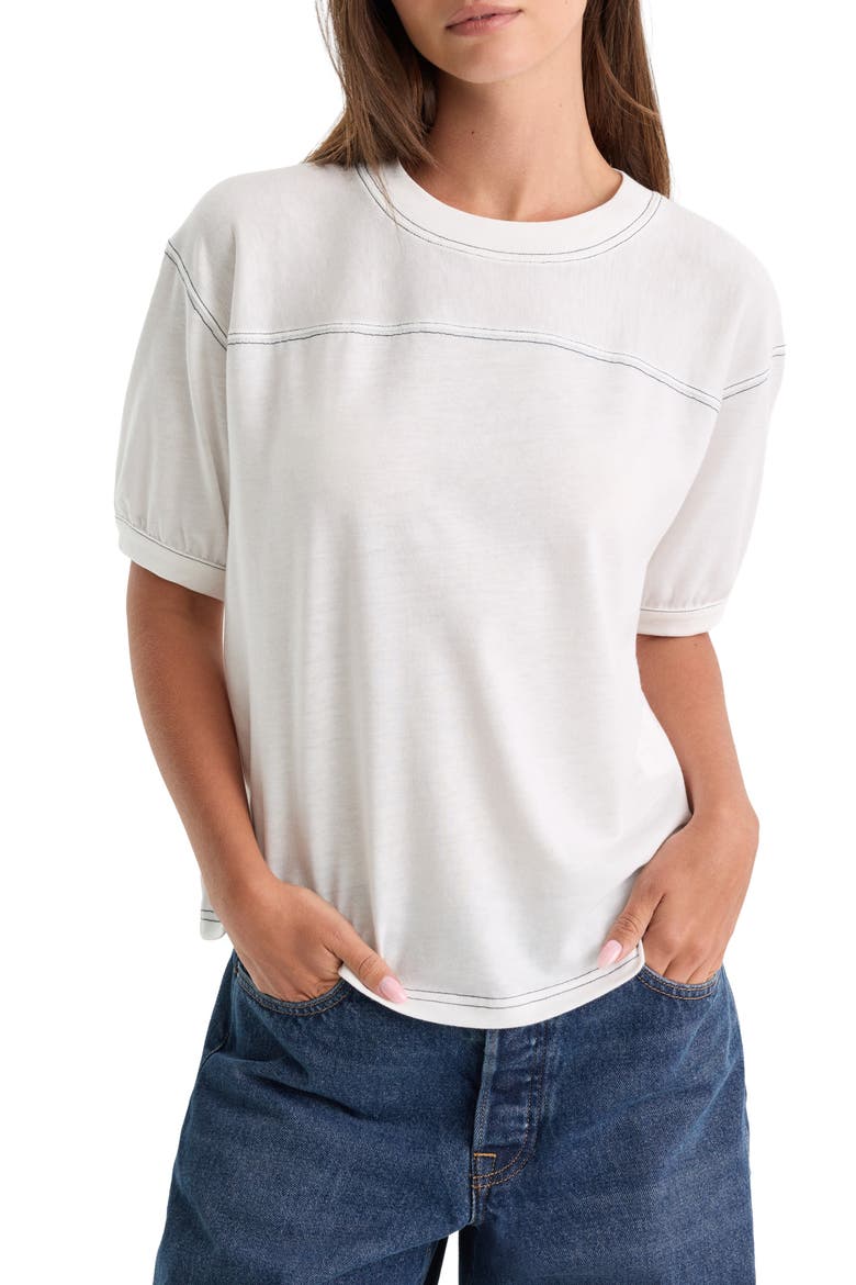 The Gym Tee, Main, color, CHALK