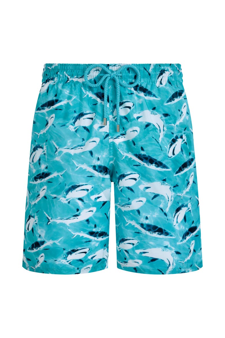 Men's Requins Light Fabric Board Shorts, Alternate, color, LAGON