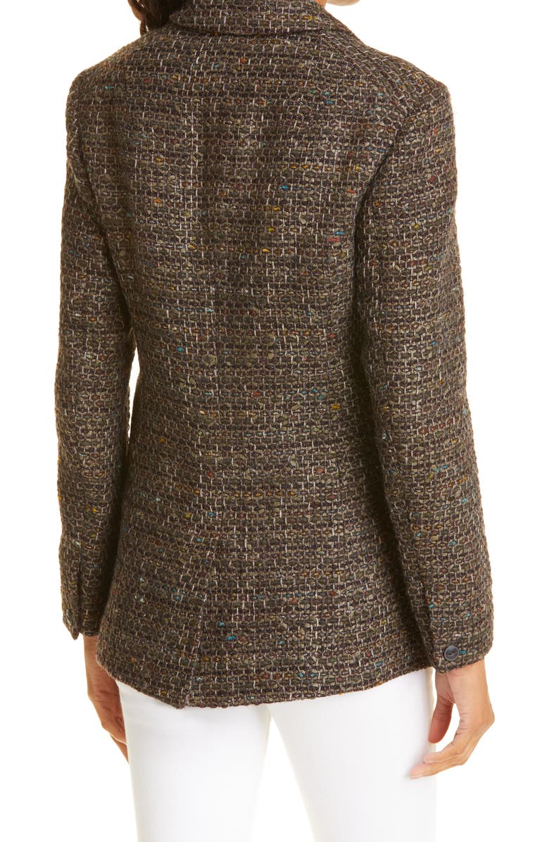 rag & bone Margo Linton Wool Blend Blazer, Alternate, color, 