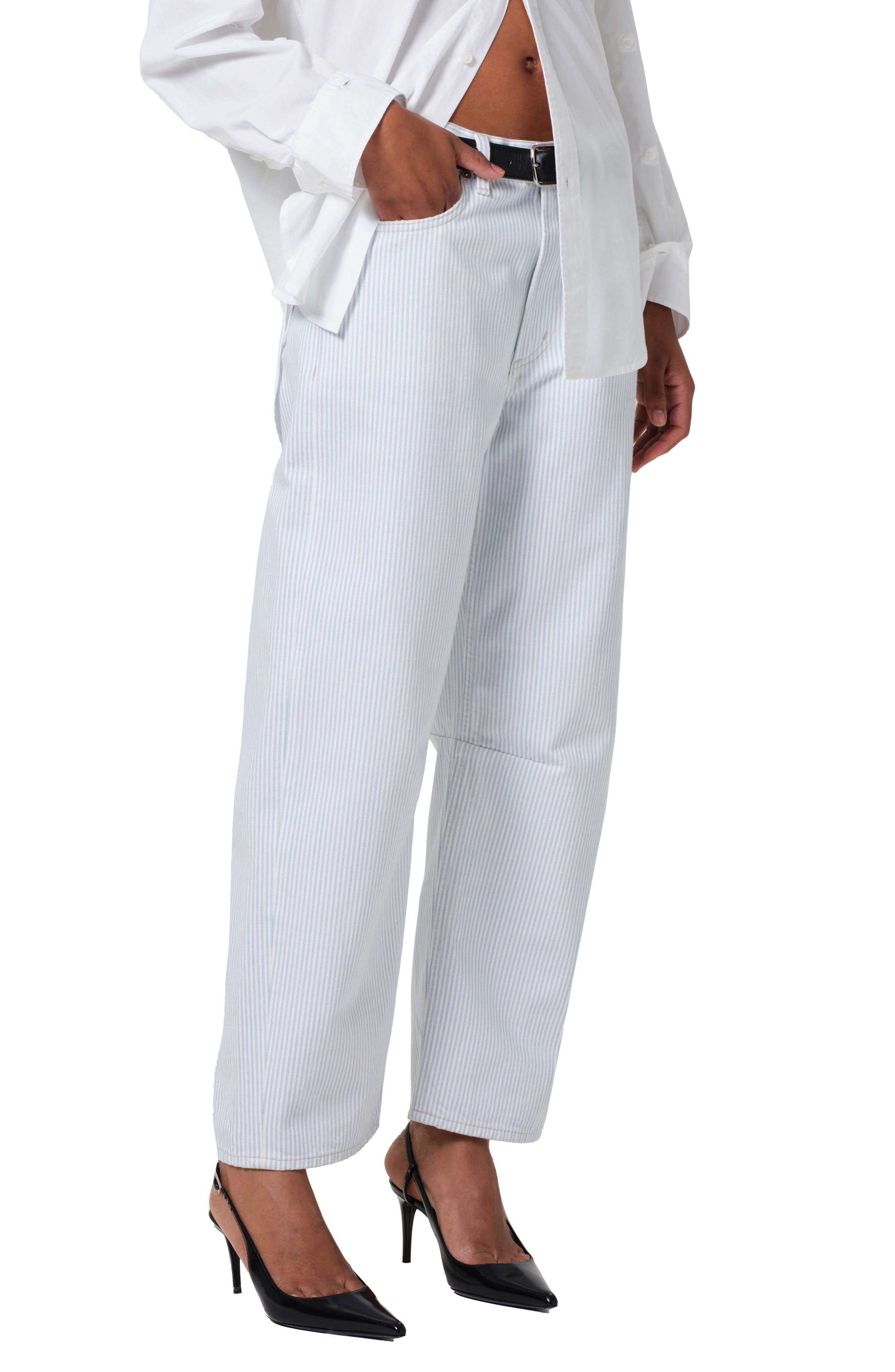 Citizens of Humanity Miro Stripe Barrel Jeans