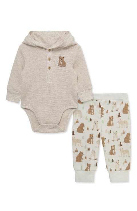 Kids' Bear Bodysuit & Pants Set