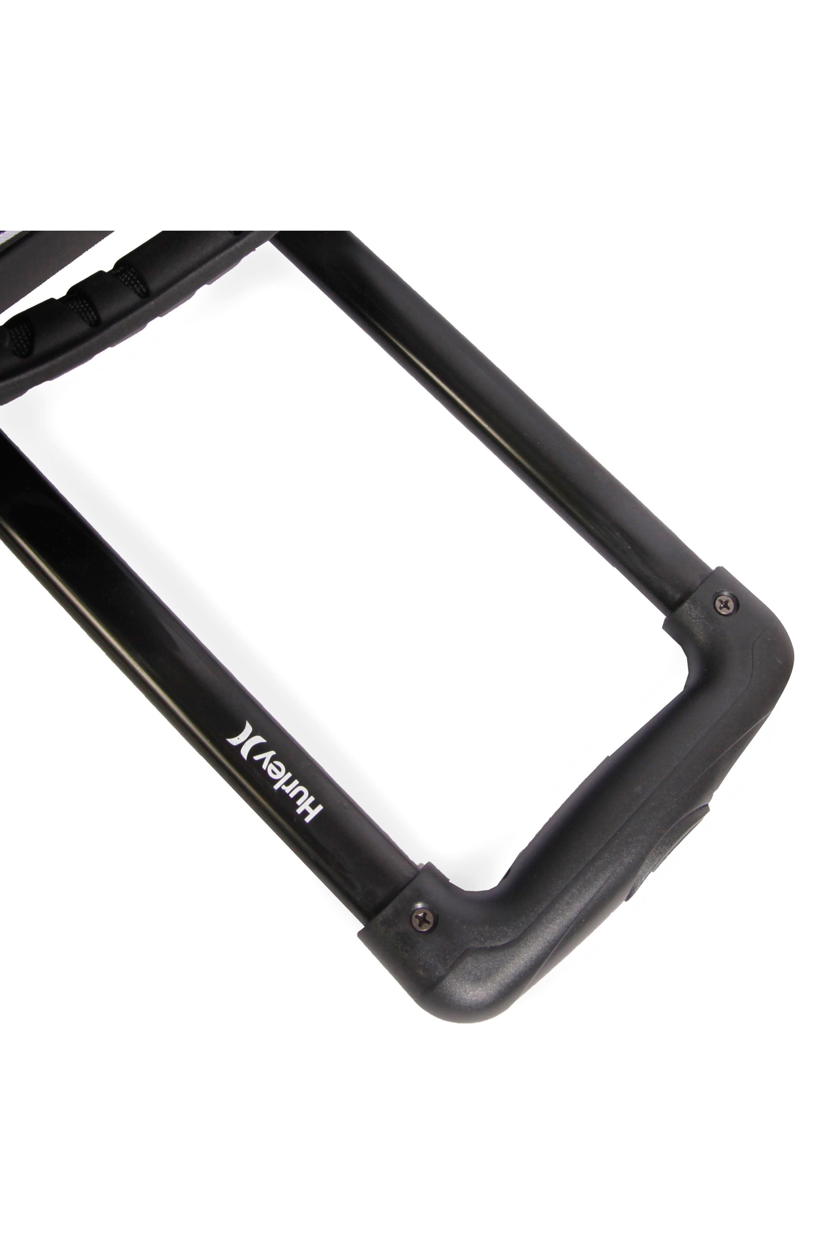 Hurley Kahuna 30" Roller Duffle Bag, Alternate, color, Grey Tweed