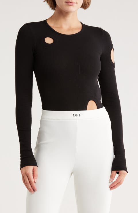 Meteor Rib Long Sleeve Bodysuit