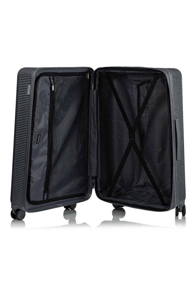 Iconic II 3-Piece Luggage Set, Alternate, color, SILVER