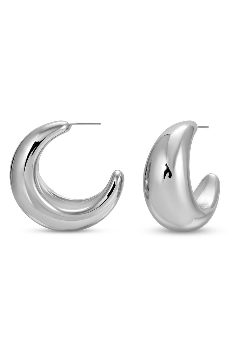 EYE CANDY LOS ANGELES Camila Bubble Hoop Earrings, Main, color, 