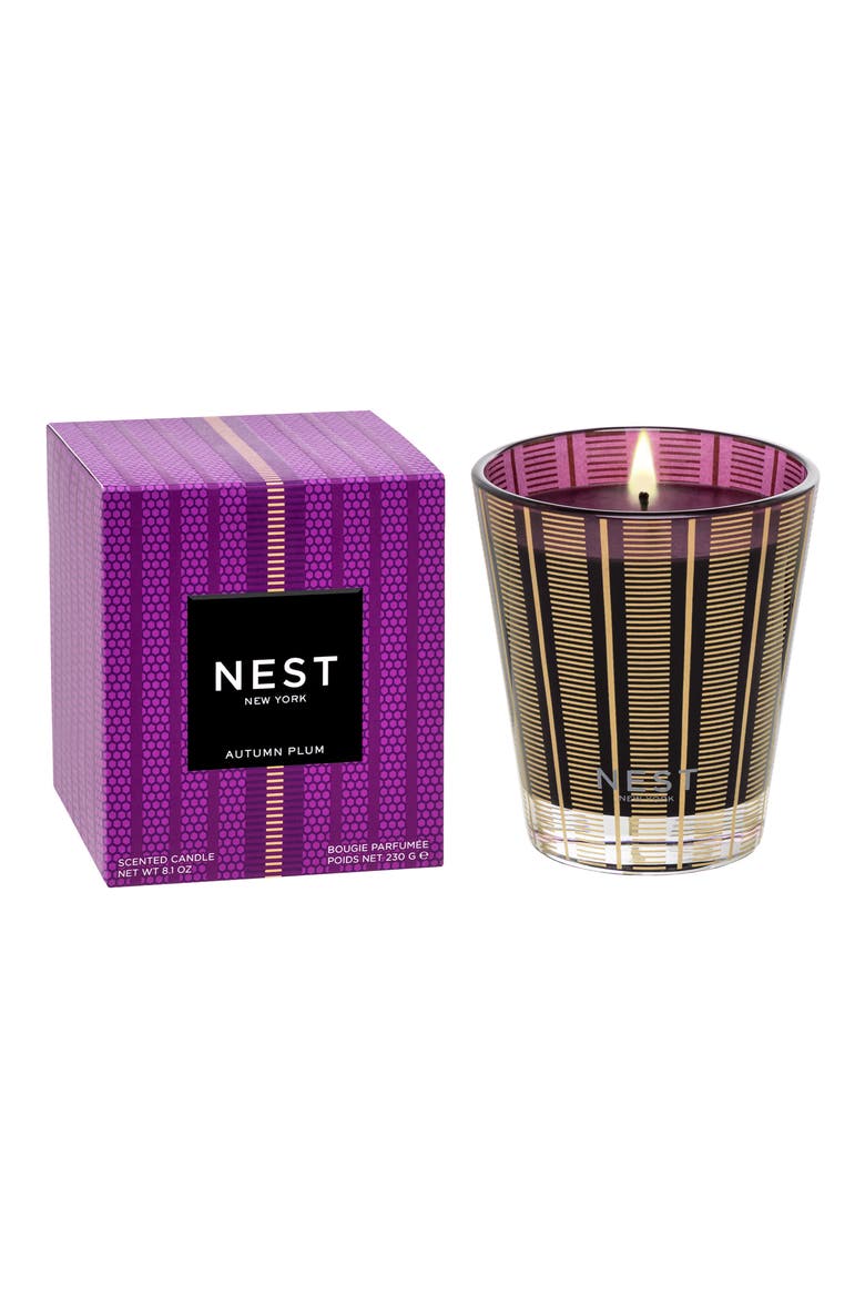 Autumn Plum Classic Candle, Main, color, NO COLOR