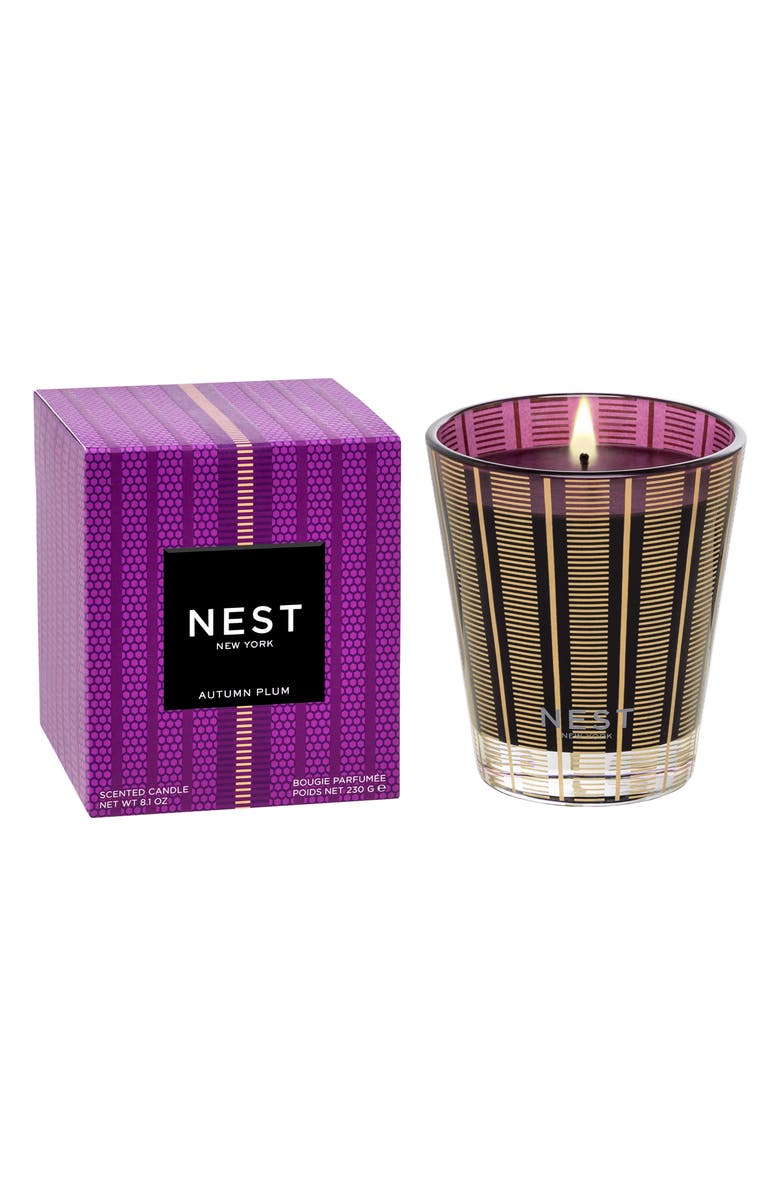NEST New York Autumn Plum Classic Candle, Main, color, 