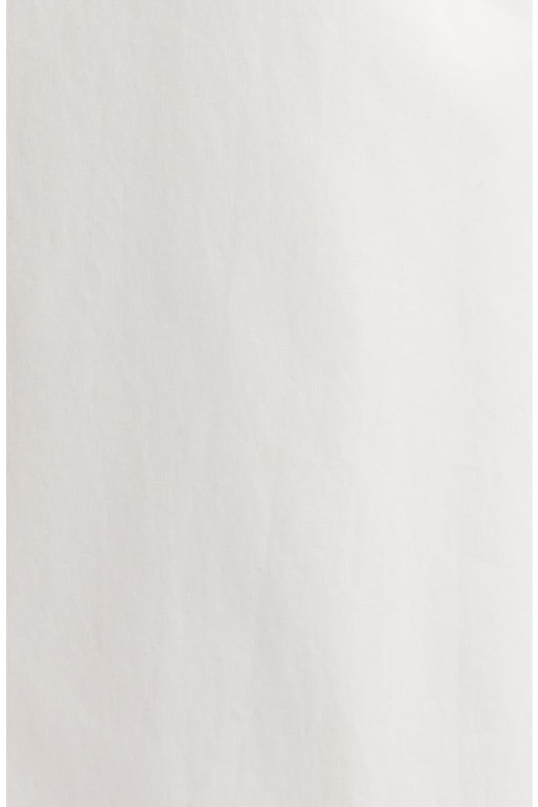 Ellaria Plunge Stretch Poplin Midi Dress, Alternate, color, OFF WHITE