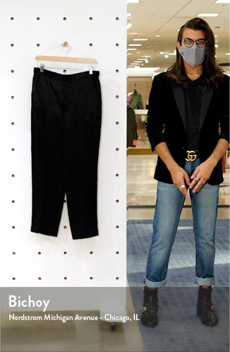 Bergen Crinkle Satin Pants, sales video thumbnail