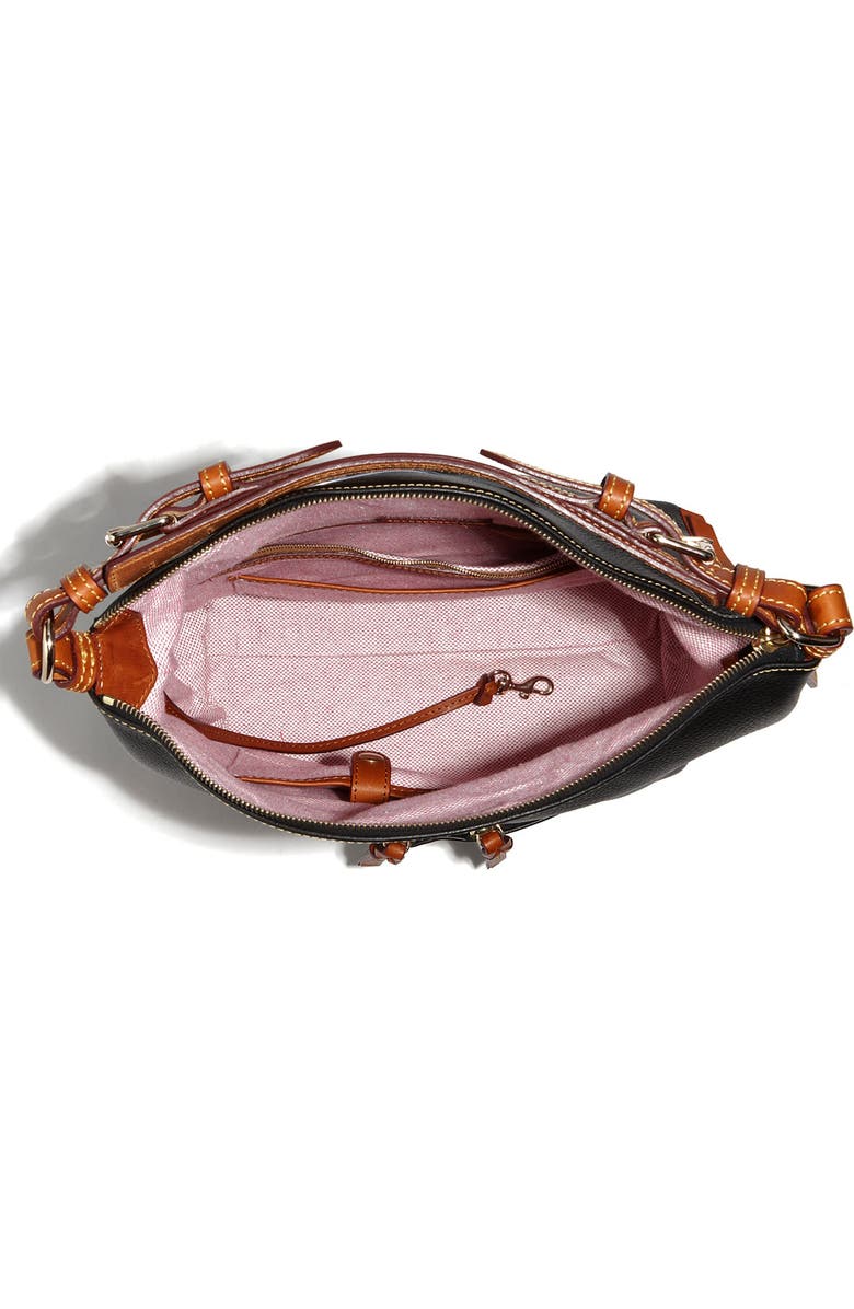 Dooney & Bourke 'Dillen - Medium' Zip Pocket Leather Hobo, Alternate, color,