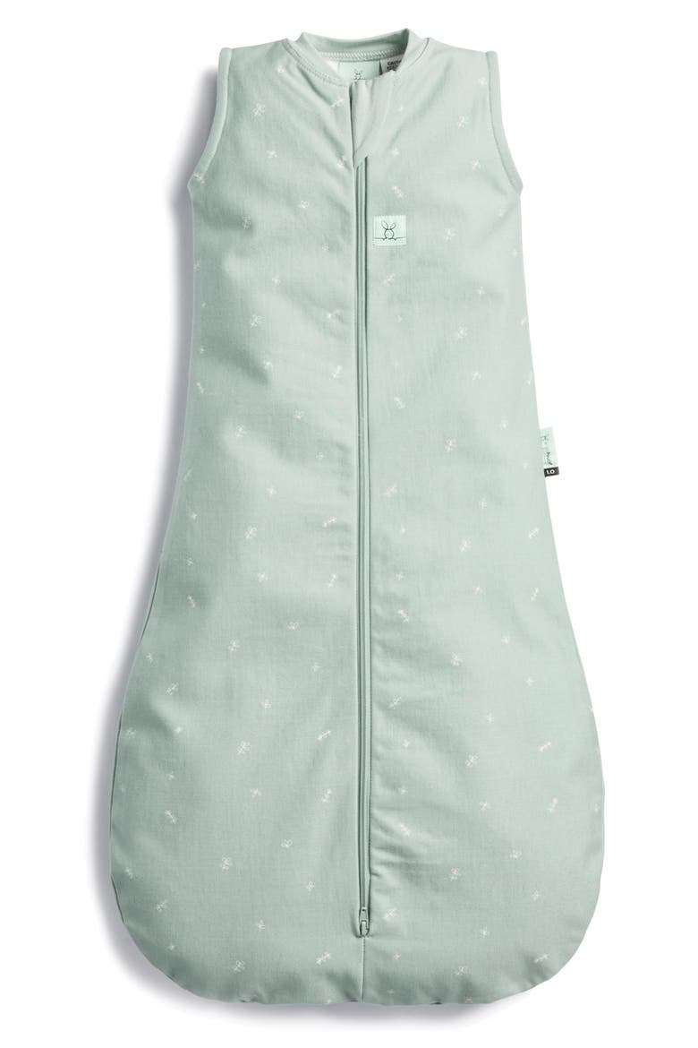 1.0 Tog Organic Wearable Blanket, Main, color, SAGE
