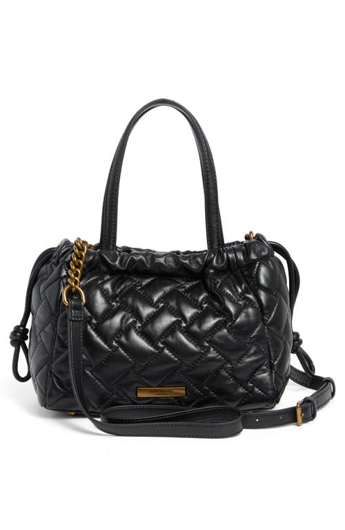 Kurt Geiger London Small Kensington Leather Drawstring Tote