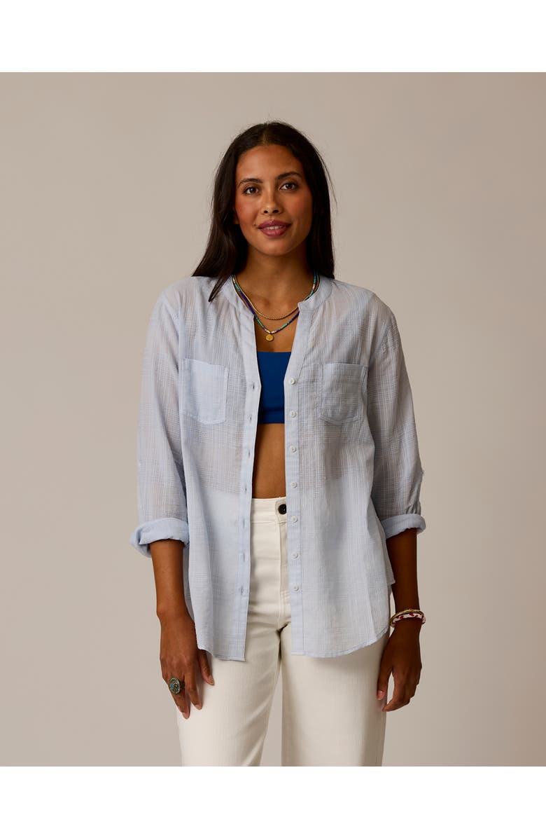 Carve Designs Dylan Textured Tunic, Main, color, Arctic