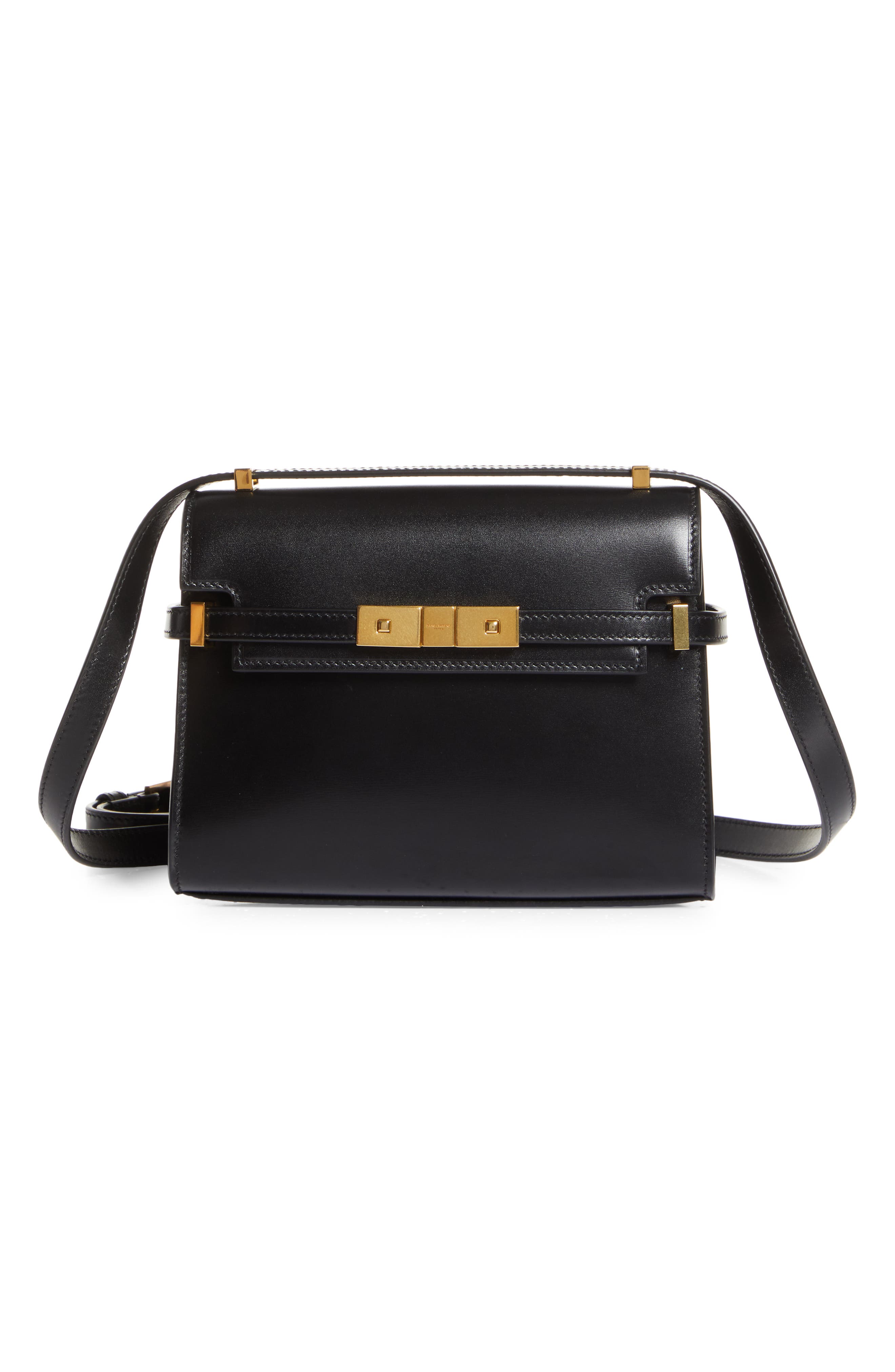 Saint Laurent Mini Manhattan Crossbody Bag, Main, color, 