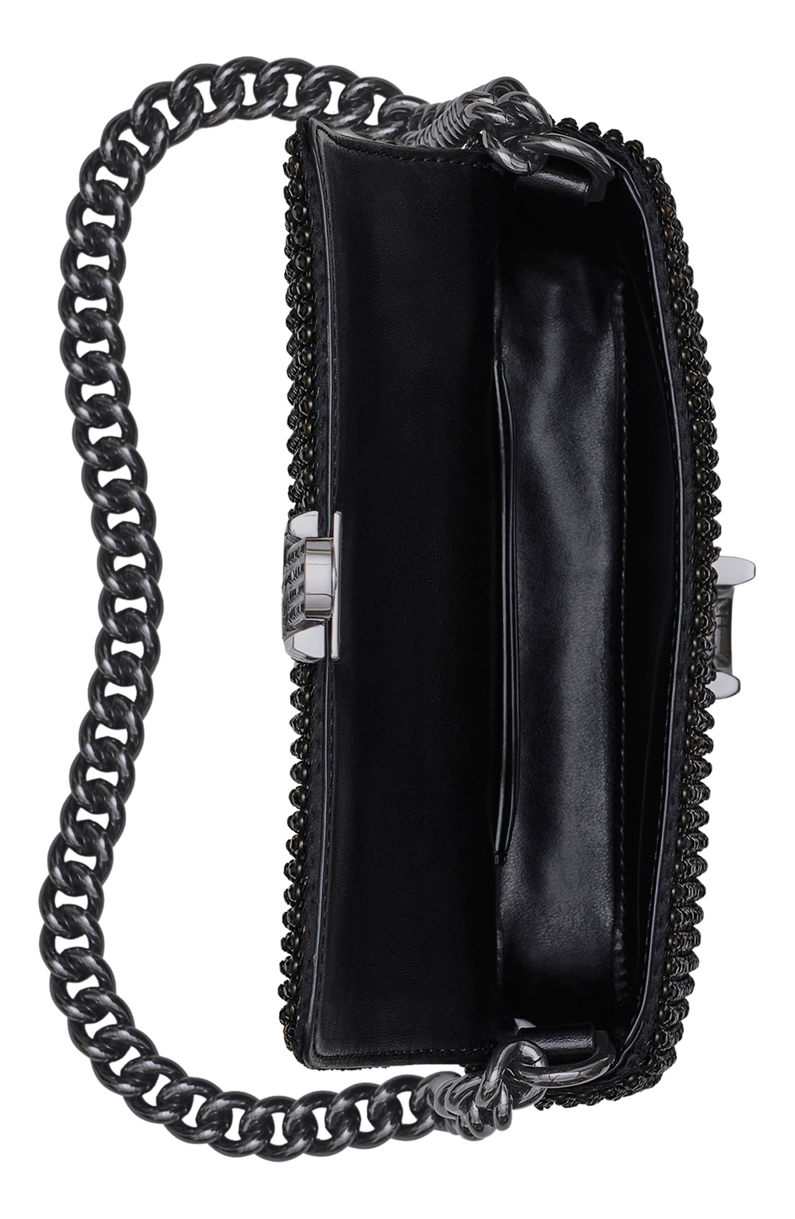 Marc Jacobs The Rhinestone J Marc Mini Shoulder Bag, Alternate, color, 